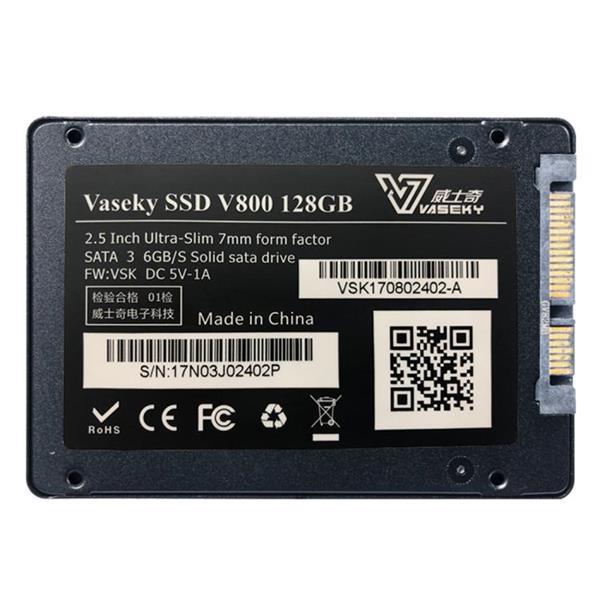 Grote foto vaseky v800 128gb 2.5 inch sata3 6gb s ultra slim 7mm solid computers en software overige computers en software