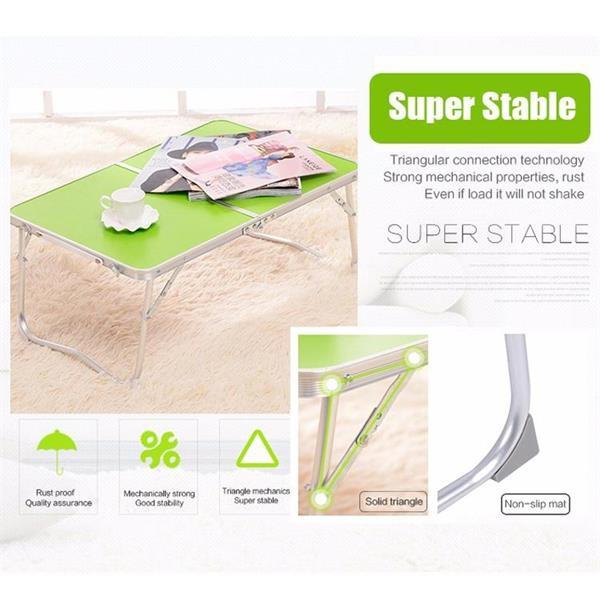 Grote foto plastic mat adjustable portable laptop table folding stand c computers en software overige computers en software