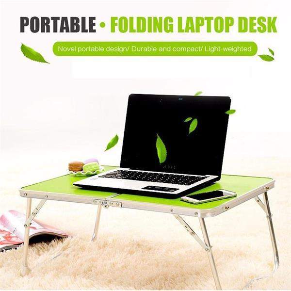 Grote foto plastic mat adjustable portable laptop table folding stand c computers en software overige computers en software
