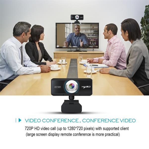 Grote foto hxsj s90 30fps 1 megapixel 720p hd webcam for desktop lapt computers en software webcams