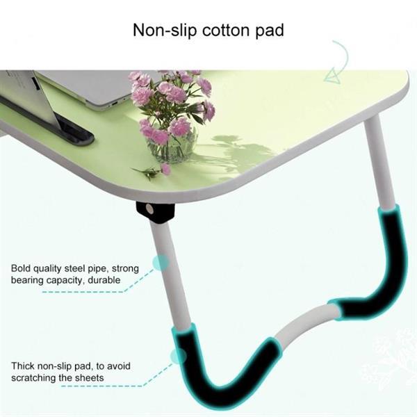 Grote foto foldable non slip laptop desk table stand with card slot gr computers en software overige computers en software