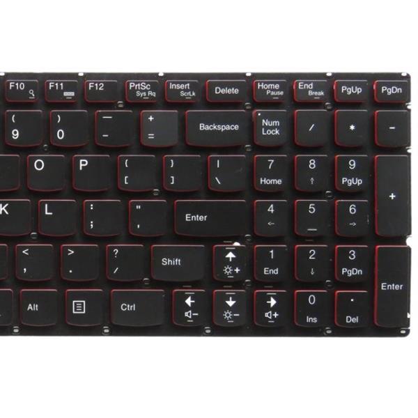 Grote foto us version keyboard with keyboard backlight for lenovo ideap computers en software toetsenborden