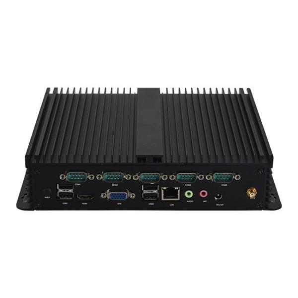 Grote foto fanless mini industrial control pc with 6 com ports 6 usb computers en software overige computers en software