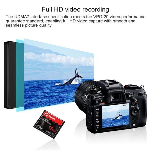 Grote foto eekoo 16gb 1000x udma7 compact flash card for dslr camera audio tv en foto onderdelen en accessoires