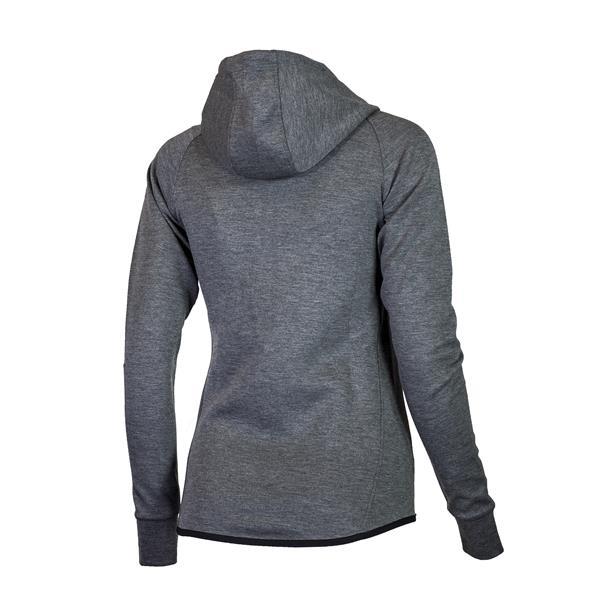 Grote foto training hooded vest dames grijs sport en fitness fitness