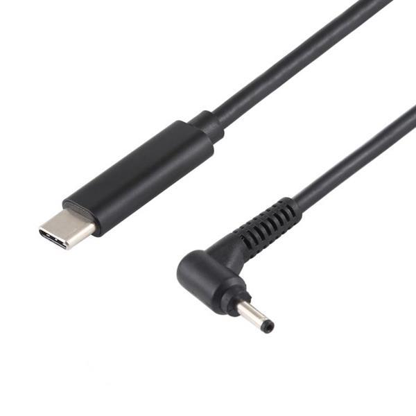 Grote foto usb c type c to 3.0 x 1.1mm laptop power charging cable c computers en software overige