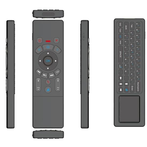 Grote foto t6 air mouse 2.4ghz wireless keyboard remote controller with computers en software overige computers en software