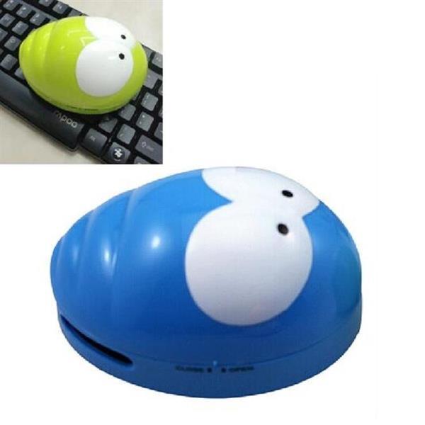 Grote foto portable cute mini beetle desktop keyboard cleaner blue witgoed en apparatuur stofzuigers