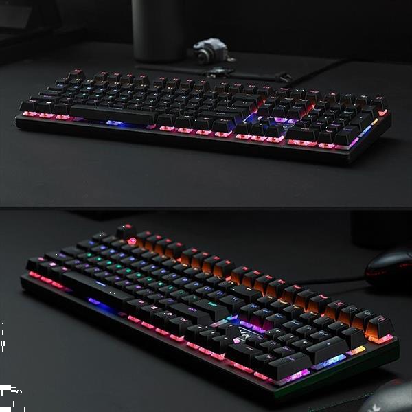 Grote foto rapoo v700s 104 keys mixed color backlight usb wired game co computers en software toetsenborden