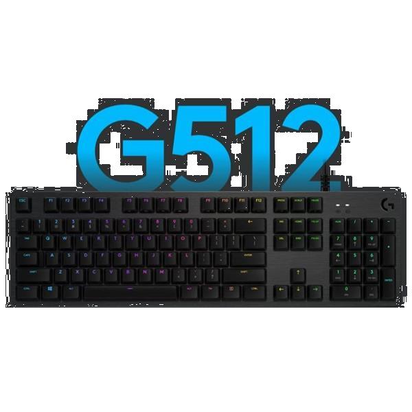 Grote foto logitech g512 rgb l axis mechanical wired gaming keyboard l computers en software toetsenborden