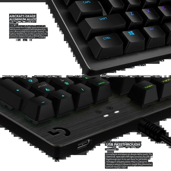 Grote foto logitech g512 rgb l axis mechanical wired gaming keyboard l computers en software toetsenborden