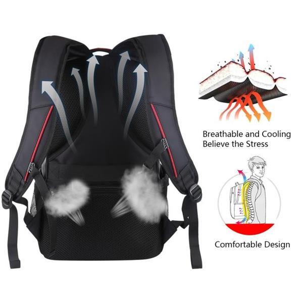 Grote foto haweel foldable removable outdoor portable dual shoulders la sieraden tassen en uiterlijk rugtassen