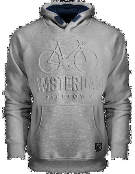 Grote foto fox originals amsterdam 3d biketown heren hoodie maat l kleding heren truien en vesten