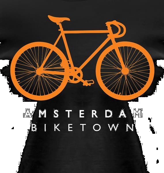 Grote foto fox originals amsterdam bike town heren tshirt print maat xl kleding heren t shirts