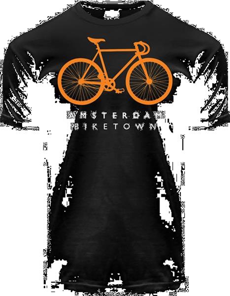 Grote foto fox originals amsterdam bike town heren t shirt print maat s kleding heren t shirts