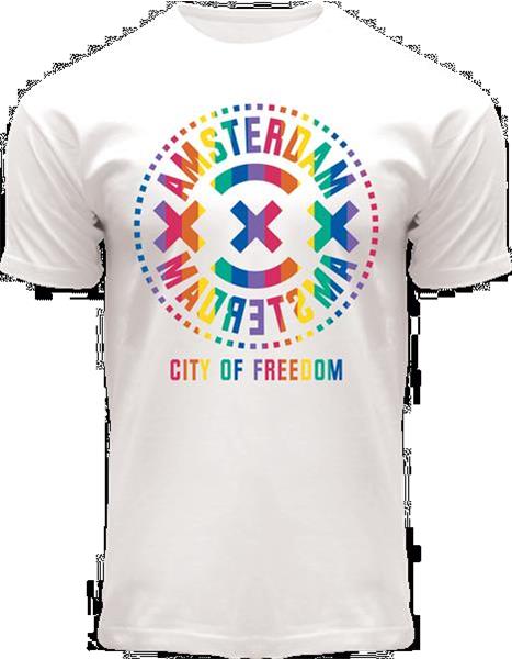 Grote foto fox originals ams pride city of freedom heren t shirt maat l kleding heren t shirts