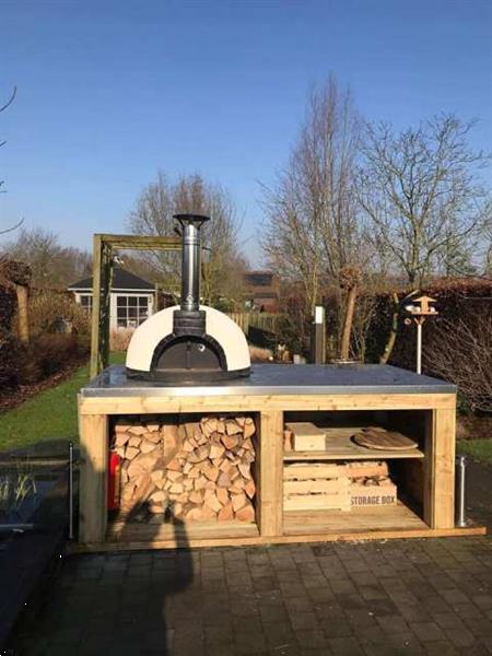 Grote foto pizzaoven tonino nieuwe compacte bakoven tuinoven tuin en terras tuinmeubelen toebehoren