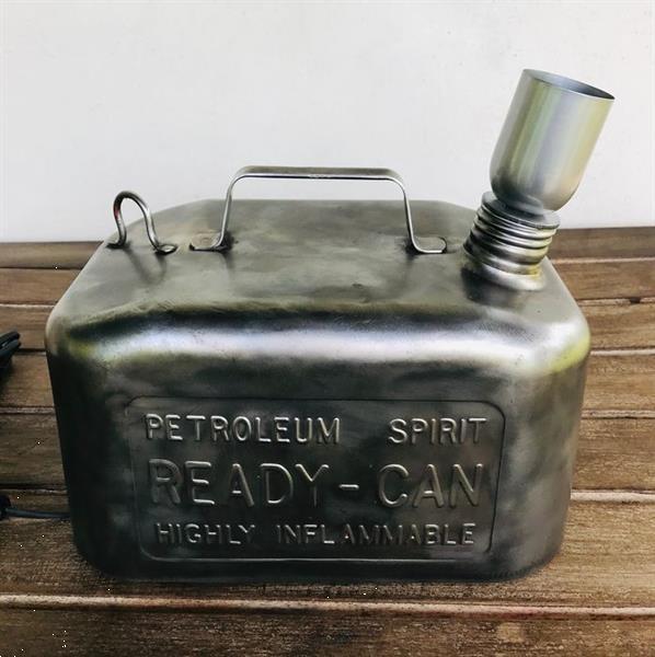 Grote foto vintage petrol can lamp antiek en kunst lampen