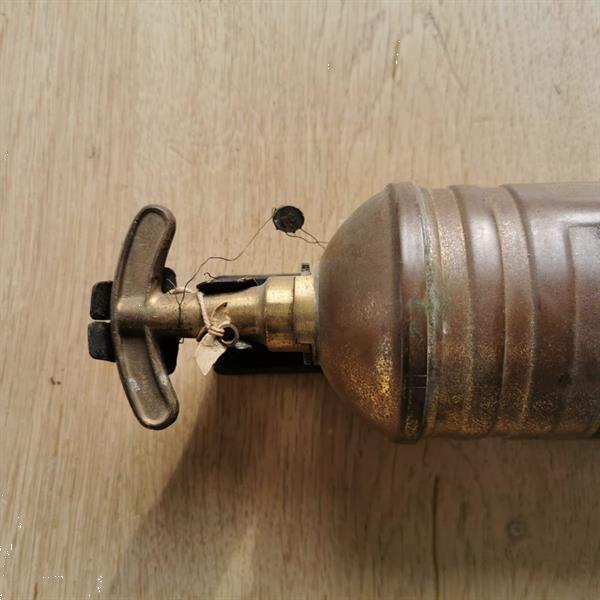 Grote foto vintage brandblusser huis en inrichting woningdecoratie