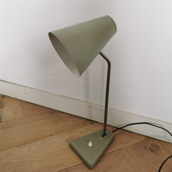 Grote foto groene tafellamp antiek en kunst lampen