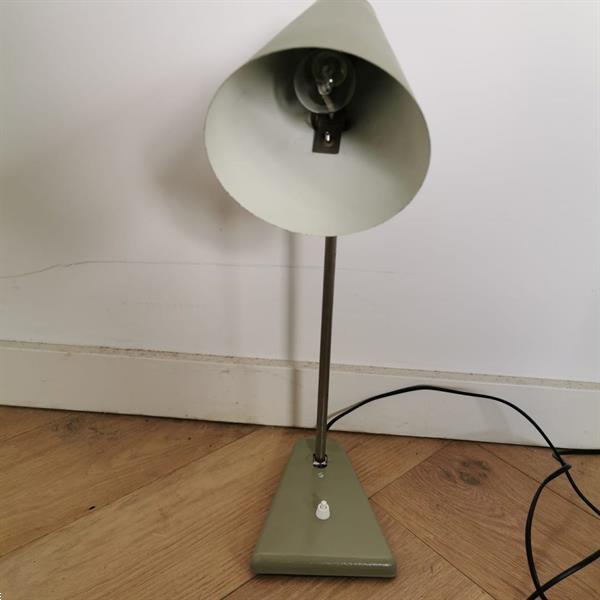 Grote foto groene tafellamp antiek en kunst lampen