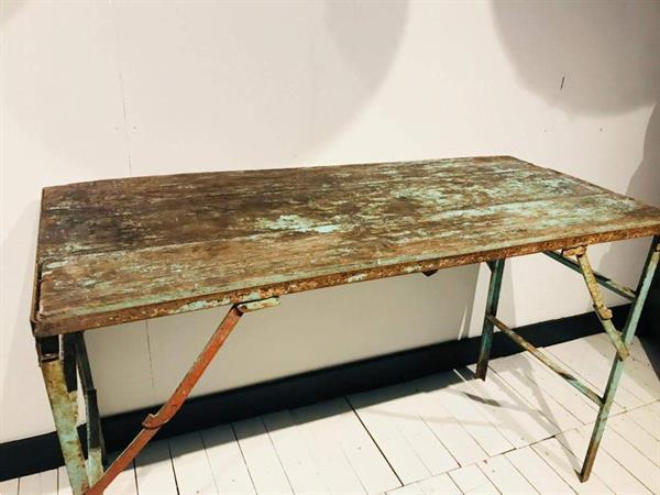 Grote foto markttafel huis en inrichting eettafels