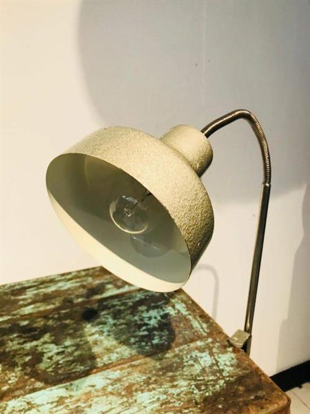 Grote foto bureaulamp grijs antiek en kunst lampen
