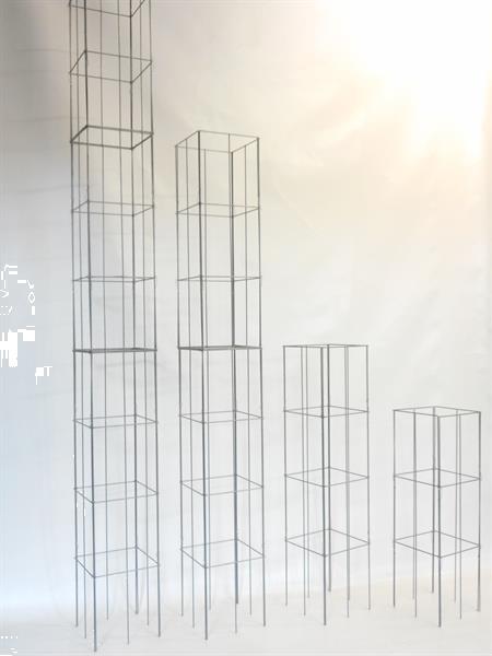 Grote foto klimplant draadrekken in plantenbakken tuin en terras bloembakken