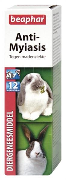 Grote foto beaphar anti myasis madenziekte konijn 75 ml dieren en toebehoren knaagdier accessoires
