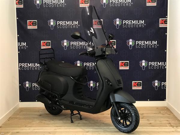 Grote foto premium scooters vxl sport mat zwart limited fietsen en brommers snorfietsen en snorscooters