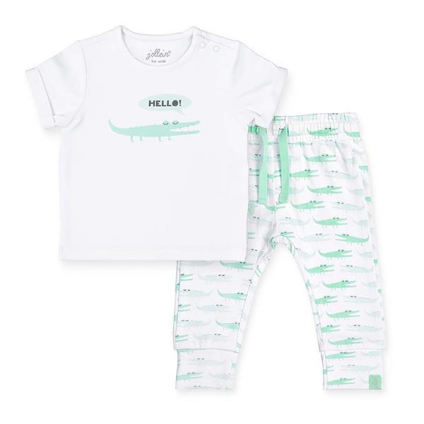 Grote foto broekje t shirt 50 56 happy croco kinderen en baby overige