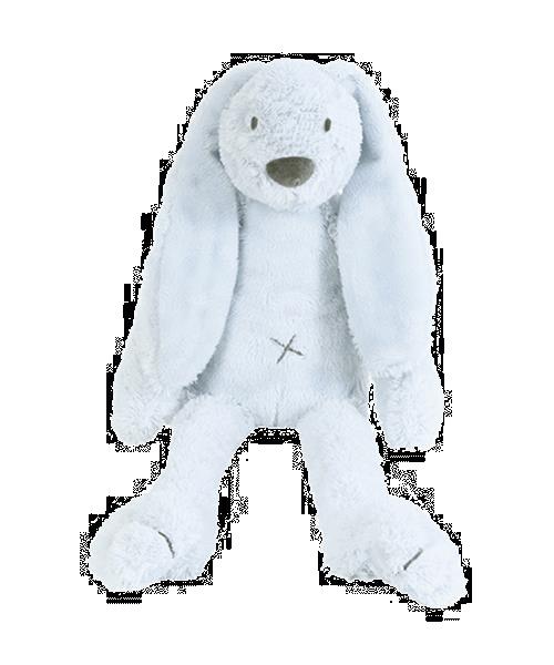 Grote foto big blue rabbit richie kinderen en baby knuffels en pluche