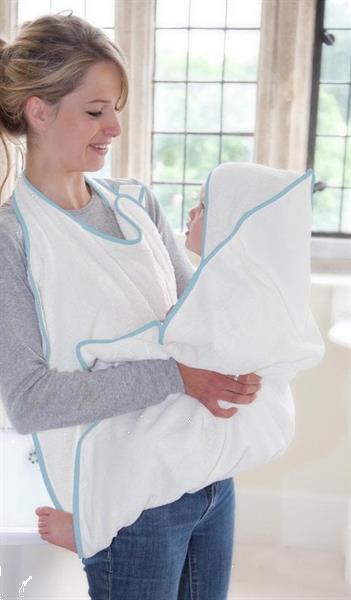 Grote foto cuddledry handdoek blue kinderen en baby dekens en slaapzakjes