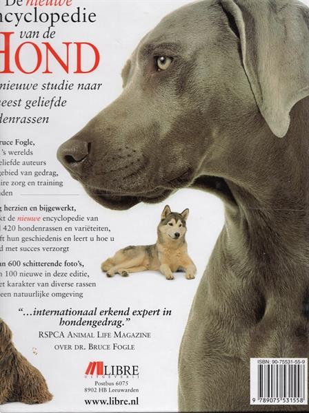 Grote foto de nieuwe encyclopedie van de hond dr. bruce fogle boeken dieren en huisdieren