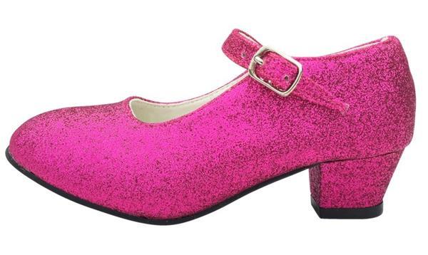 Grote foto spaanse schoenen fuchsia roze glitter maat 26 binnenmaat 1 kleding dames schoenen