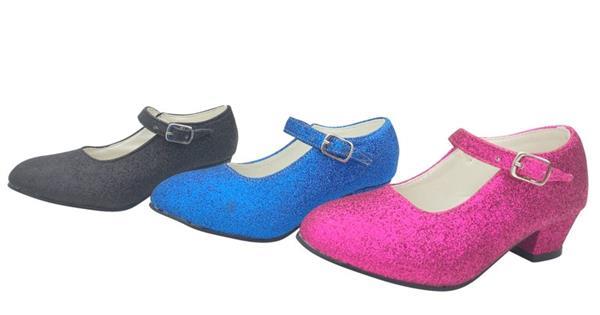 Grote foto spaanse schoenen fuchsia roze glitter maat 26 binnenmaat 1 kleding dames schoenen