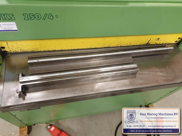 Grote foto hm wks 1250x4mm schaar plaatschaar guillotineschaar compact doe het zelf en verbouw materialen en producten