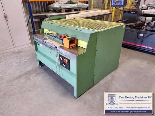 Grote foto hm jbs 1250x3mm plaatschaar knipschaar knipbank compact doe het zelf en verbouw materialen en producten