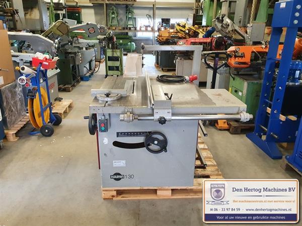 Grote foto harwi 130 10pk en ce remmotor cirkelzaagmachine doe het zelf en verbouw materialen en producten