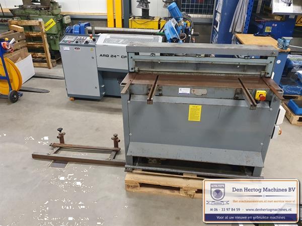 Grote foto jorg compact schaar 4002e 1050x2mm guillotineschaar 400v doe het zelf en verbouw materialen en producten