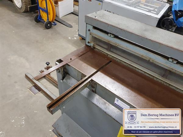 Grote foto jorg compact schaar 4002e 1050x2mm guillotineschaar 400v doe het zelf en verbouw materialen en producten