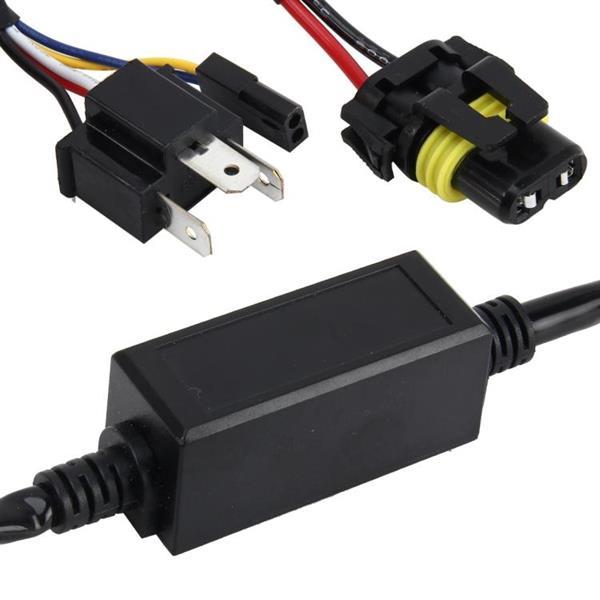 Grote foto 2 pcs dc 12v universal h4 bulb harness wiring relay harness auto onderdelen overige auto onderdelen