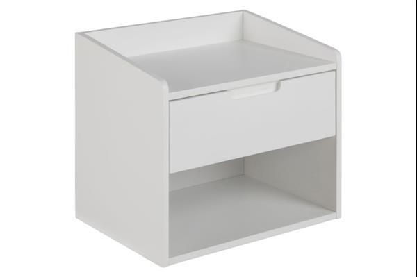 Grote foto zwevend wand nachtkastje wit huis en inrichting complete slaapkamers