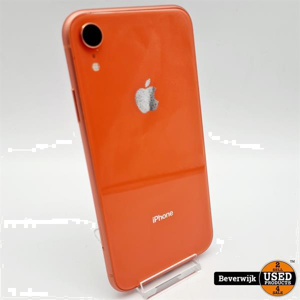Grote foto apple iphone xr 128gb orange accu 94 in prima staat telecommunicatie apple iphone