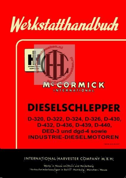 Grote foto cormick ihc werkplaatsboeken onderdelenboeken agrarisch tractoren oldtimers