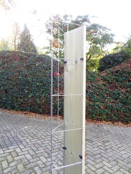 Grote foto klimplanten tegen blokhutten en schuttingen tuin en terras tuinhuisjes en blokhutten