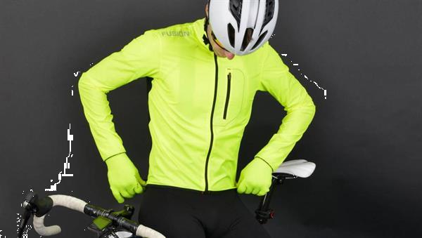 Grote foto fusion s1 cycling jack yellow size small kleding heren sportkleding