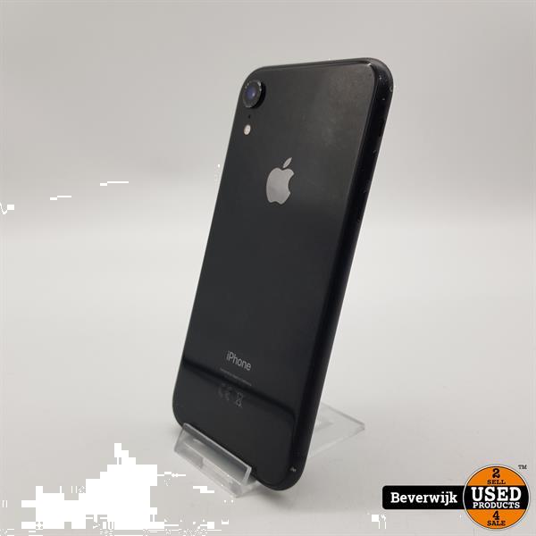 Grote foto apple iphone xr 64gb zwart accu 92 face id defect en barst telecommunicatie apple iphone