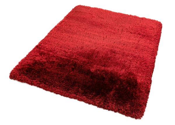 Grote foto vloerkleed momo rugs easy living plush shaggy rood huis en inrichting overige huis en inrichting