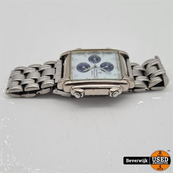Grote foto festina horloge f6561 blauw wit zilver in goede staat kleding dames horloges
